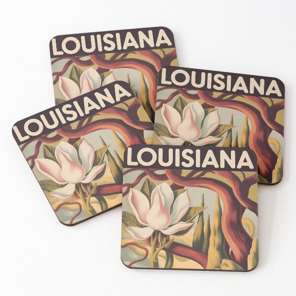 Item preview, Louisiana - Travel Poster - USA designed and sold by PrintableTravel.