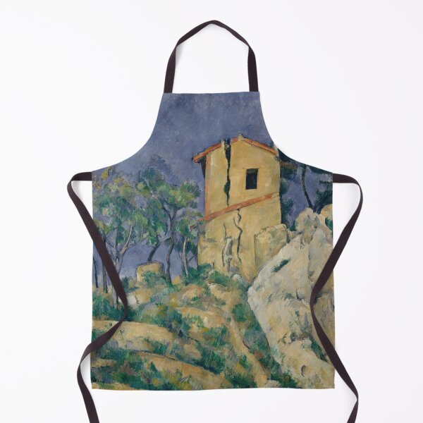 Item preview, The House With the Cracked Walls by Paul Cézanne: Post Impressionist Poster designed and sold by artofuniverse.