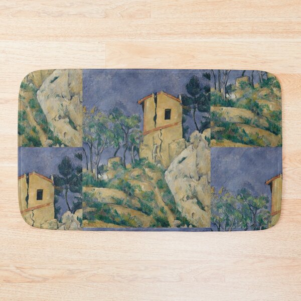 Item preview, The House With the Cracked Walls by Paul Cézanne: Post Impressionist Poster designed and sold by artofuniverse.