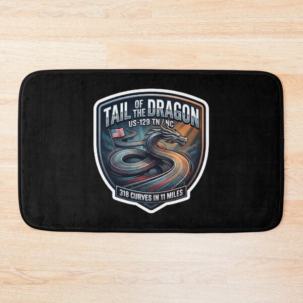 Item preview, Tail of the Dragon Legendary Curves Motorsport Artwork designed and sold by enzoade.
