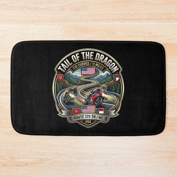 Item preview, Tail of the Dragon Scenic Mountain Road Illustration designed and sold by enzoade.