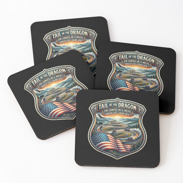 Item preview, Tail of the Dragon Motorcycle Road Adventure Artwork designed and sold by enzoade.