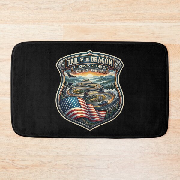 Item preview, Tail of the Dragon Motorcycle Road Adventure Artwork designed and sold by enzoade.