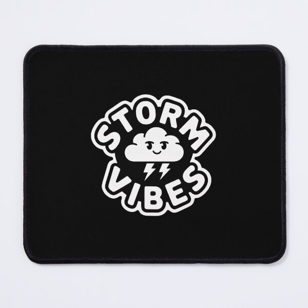 Item preview, Storm Vibes Cute Thunder Cloud Cartoon Sticker designed and sold by Enea Kelo.