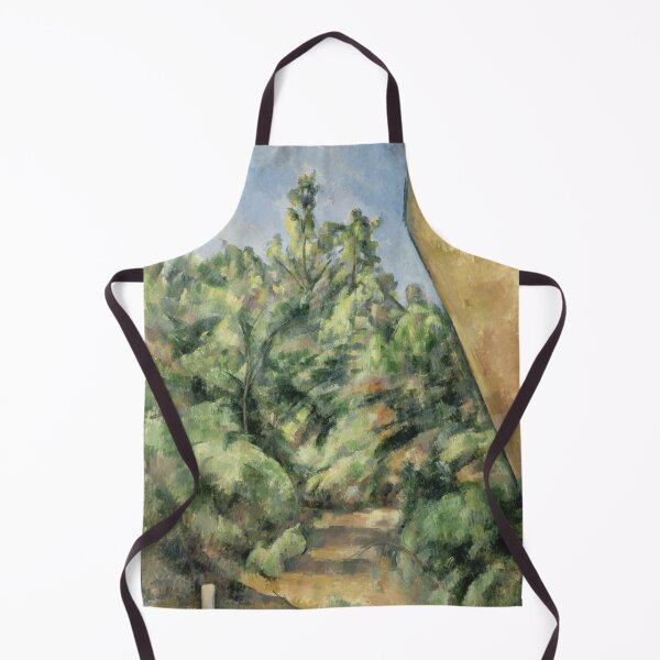 Item preview, The Red Rock by Paul Cézanne: Post Impressionist Landscape Poster designed and sold by artofuniverse.