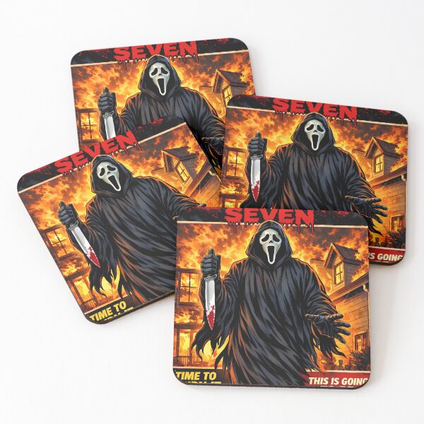 Item preview, SCREAM 7 BURN IT ALL DOWN COMIC COVER  designed and sold by Campbell0395.