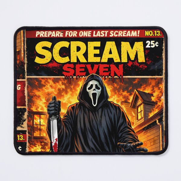 Item preview, SCREAM 7 BURN IT ALL DOWN COMIC COVER  designed and sold by Campbell0395.