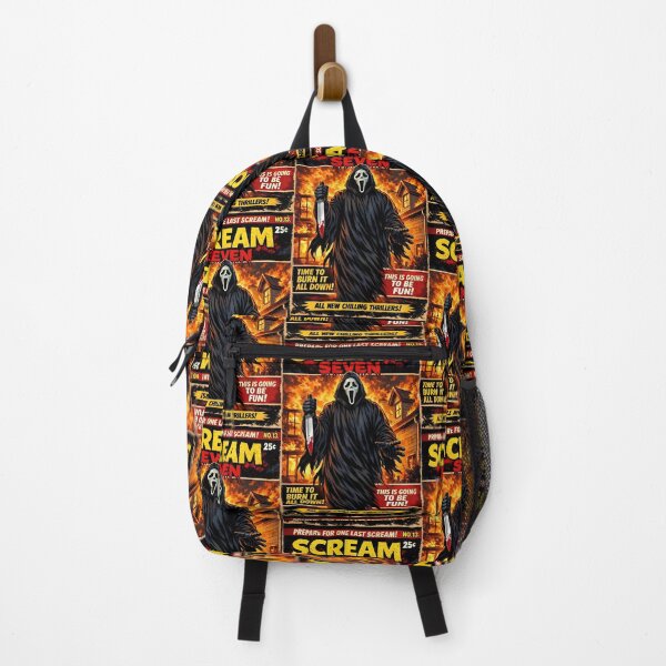 Item preview, SCREAM 7 BURN IT ALL DOWN COMIC COVER  designed and sold by Campbell0395.