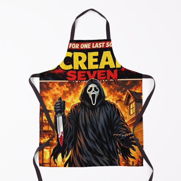 Item preview, SCREAM 7 BURN IT ALL DOWN COMIC COVER designed and sold by Campbell0395.
