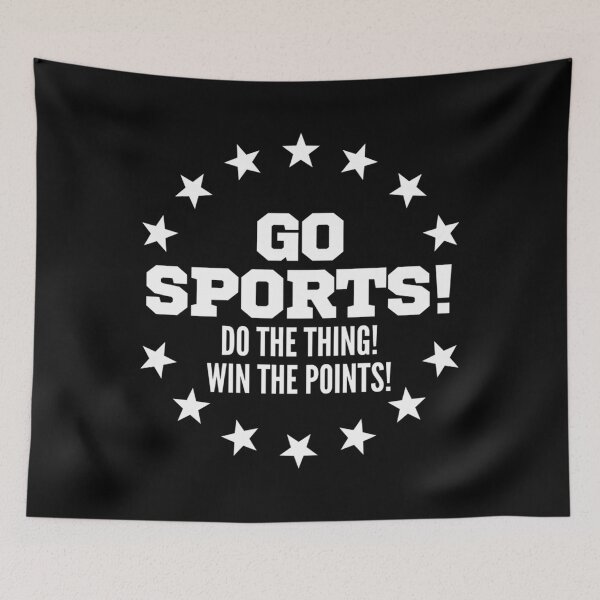 Item preview,  Go Sports - Do The Thing - Win The Points - Funny Sports - Not Good At Any Sports designed and sold by Soufiane Choubed.