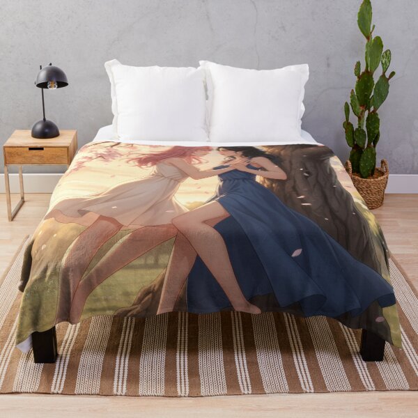 Item preview, Two majestic YURI girls in a romantic spring party designed and sold by GerwantSHOP.