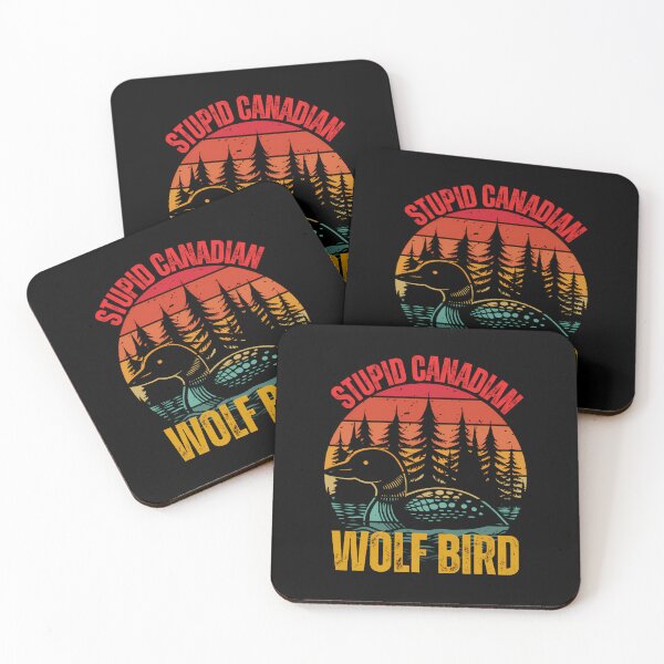 Item preview,  Stupid Canadian Wolf Bird designed and sold by Soufiane Choubed.