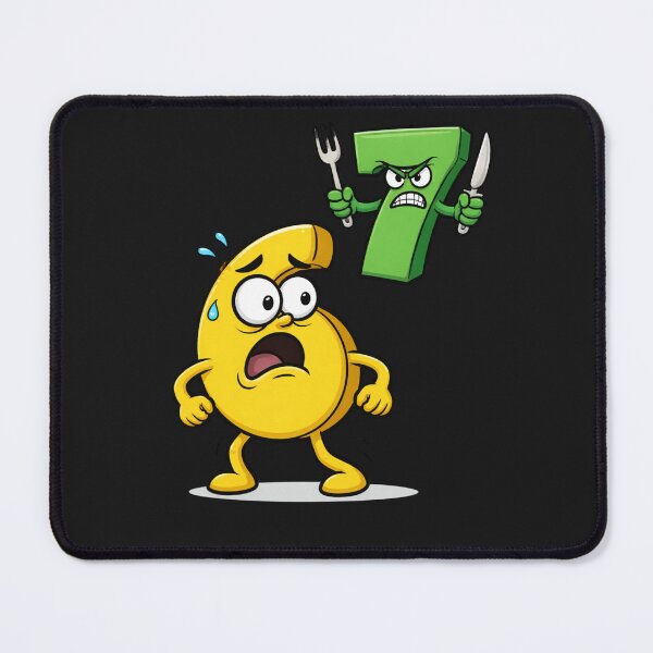 Item preview, Funny 6 Afraid of 7 Cartoon designed and sold by madebysiwa.