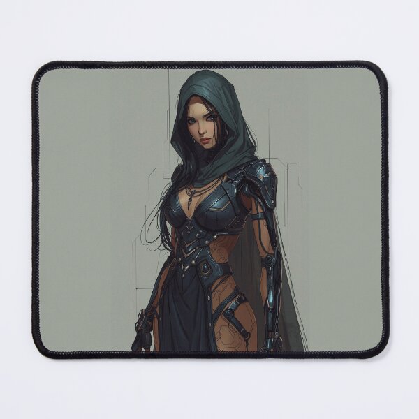 Item preview, Cyborg Girl designed and sold by ArtCraftLab.