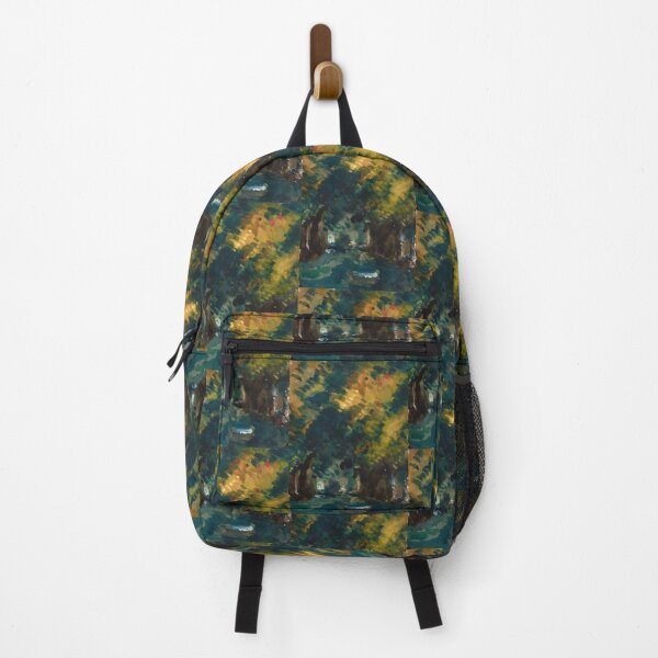 Item preview, Une Allee by Paul Cézanne: Moody Forest Landscape Art Poster designed and sold by artofuniverse.