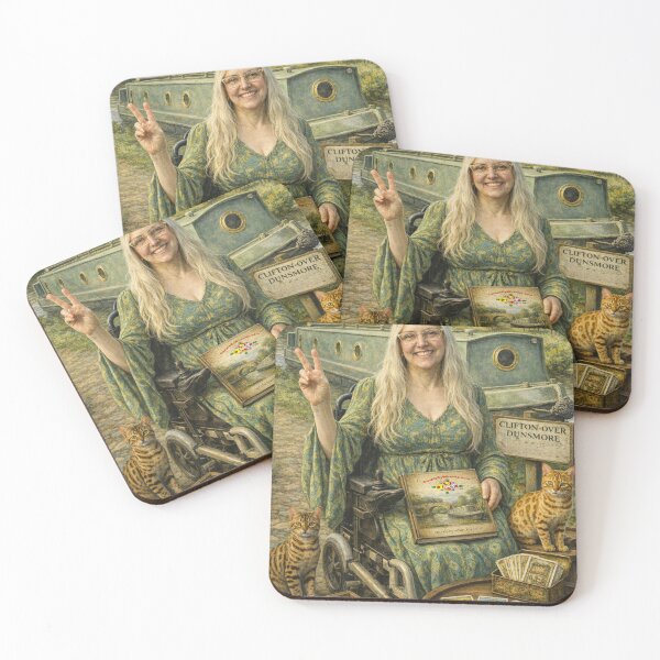 Item preview, Disabled woman on the canal designed and sold by designbywhacky.