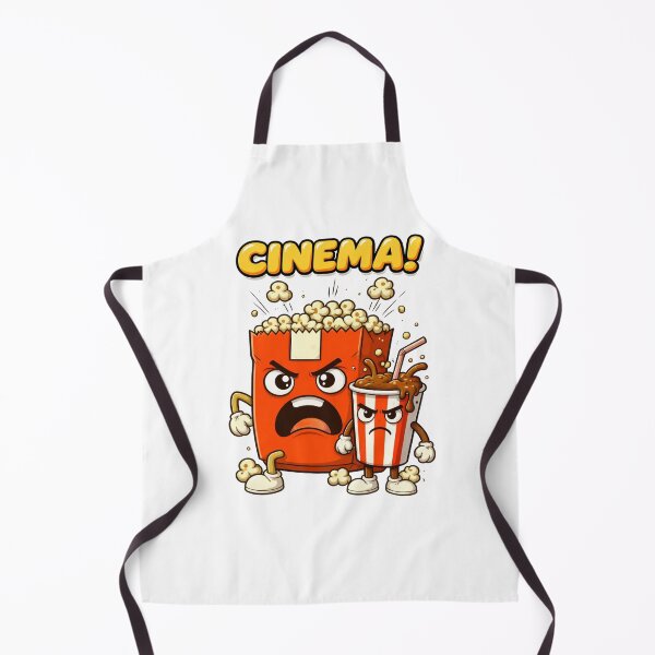 Item preview, Angry Popcorn and Soda Cinema Cartoon designed and sold by madebysiwa.