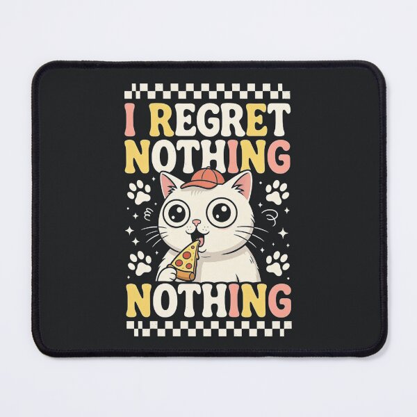 Item preview, Cute Pizza Cat – Funny I Regret Nothing designed and sold by Taans-Creation.