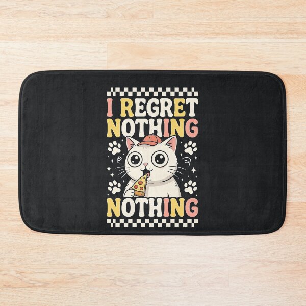 Item preview, Cute Pizza Cat – Funny I Regret Nothing designed and sold by Taans-Creation.