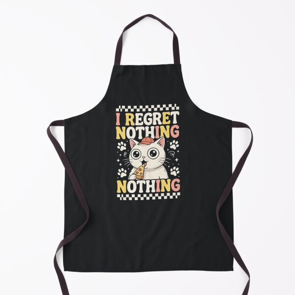 Item preview, Cute Pizza Cat – Funny I Regret Nothing designed and sold by Taans-Creation.