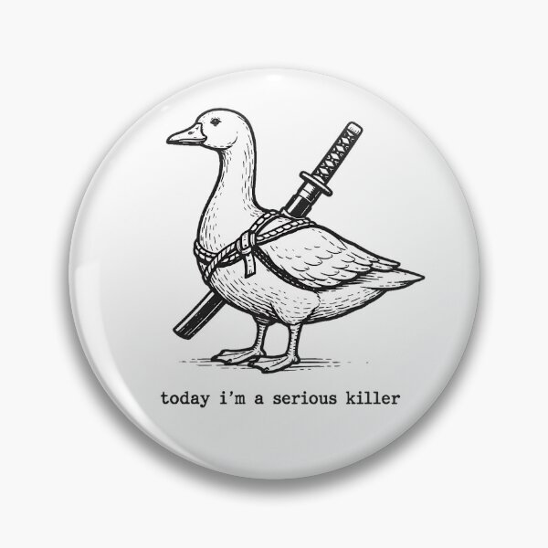 Item preview, today i'm a serious killer designed and sold by kittyonmyofoot.