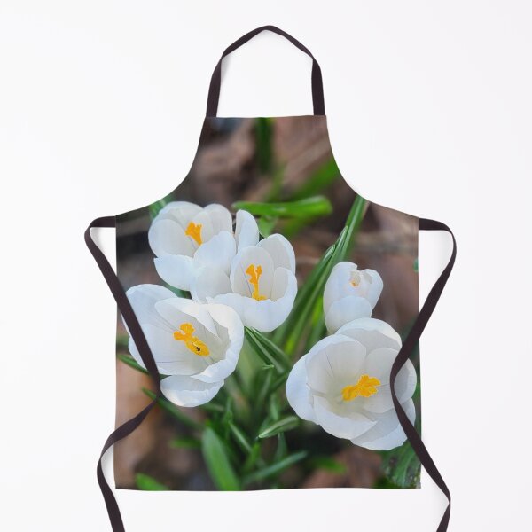 Item preview, Spring White Crocuses. designed and sold by Dinasshop.
