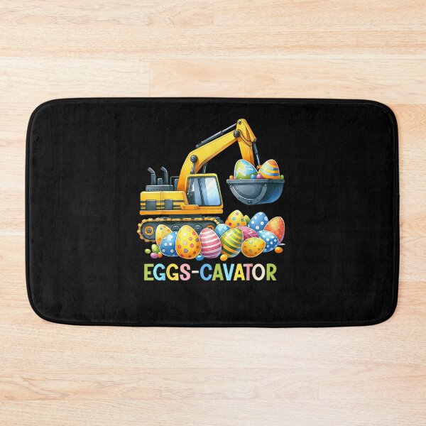 Item preview, Eggscavator Easter Egg Hunt Construction Trucks Toddler Boys designed and sold by Boutkimaewab.