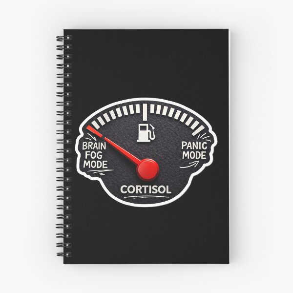 Item preview, Low Cortisol Levels — Funny Medical Humor designed and sold by VibeOffline Studio.