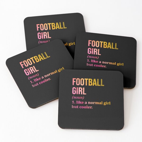 Item preview, Football Girl Definition In Watercolor designed and sold by RocketBuster.