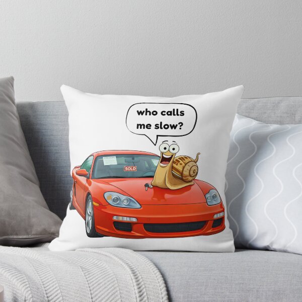 Item preview, Funny Snail on Fast Sports Car designed and sold by madebysiwa.