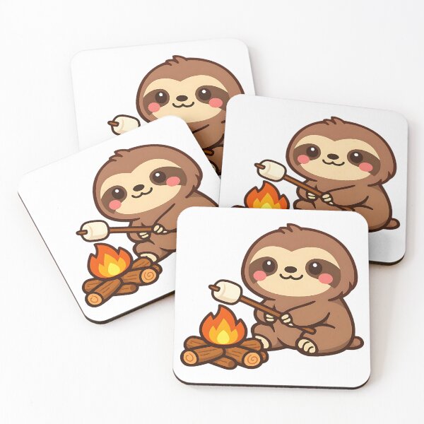 Item preview, Sloth campfire designed and sold by kittyonmyofoot.