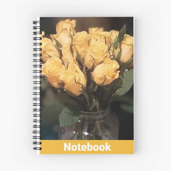 Item preview, Yellow Rose Themed Book designed and sold by ecraftsandarts.