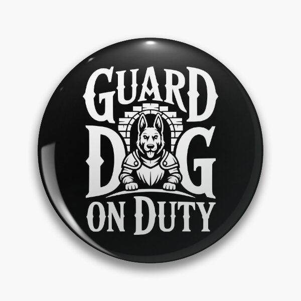 Item preview, Guard Dog On Duty designed and sold by theartfulaspie.