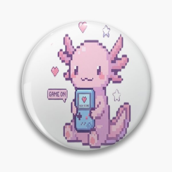 Item preview, Cute Pixel Axolotl Gamer designed and sold by Rayli19.
