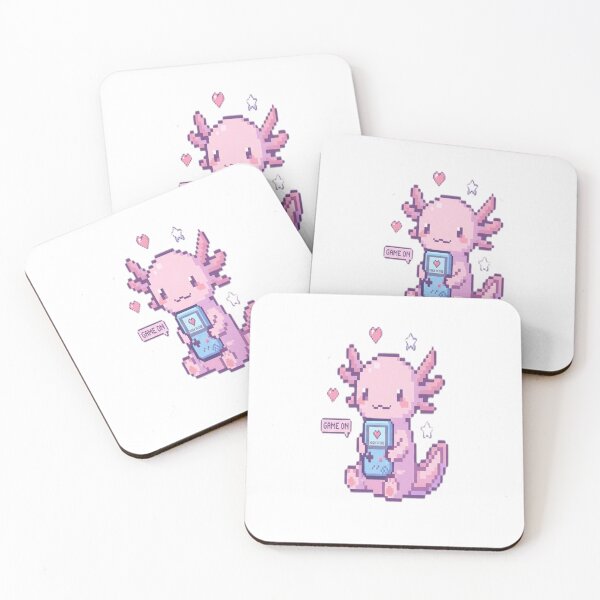 Item preview, Cute Pixel Axolotl Gamer designed and sold by Rayli19.