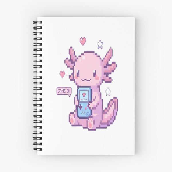 Item preview, Cute Pixel Axolotl Gamer designed and sold by Rayli19.