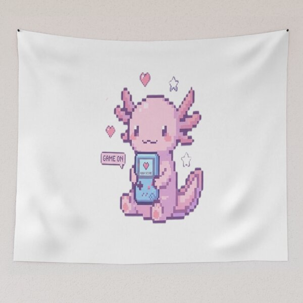 Item preview, Cute Pixel Axolotl Gamer designed and sold by Rayli19.