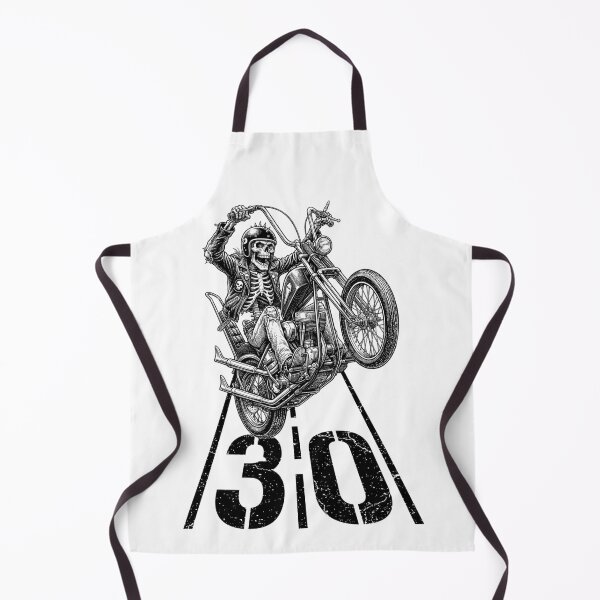 Item preview, 30th Birthday Motorcycle Funny Biker Skeleton 30 Speed Limit designed and sold by GrandeDuc.