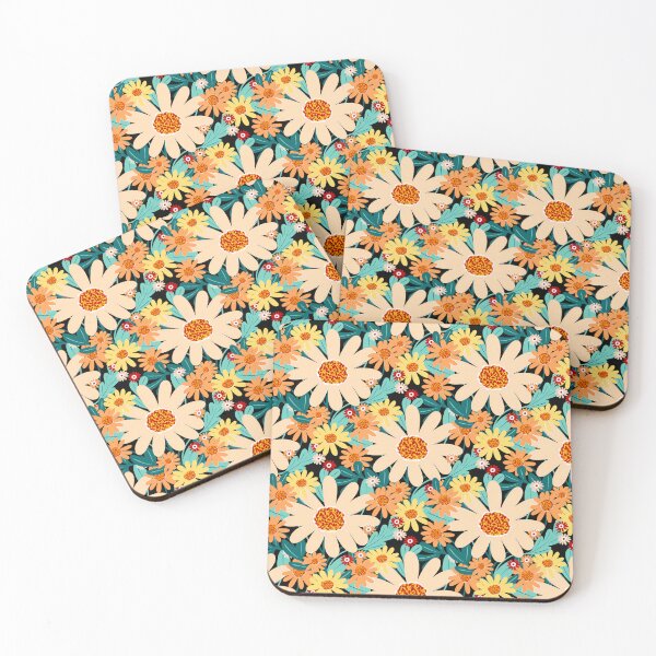 Item preview, Chamomile field pattern design designed and sold by Clara Fruggeri.