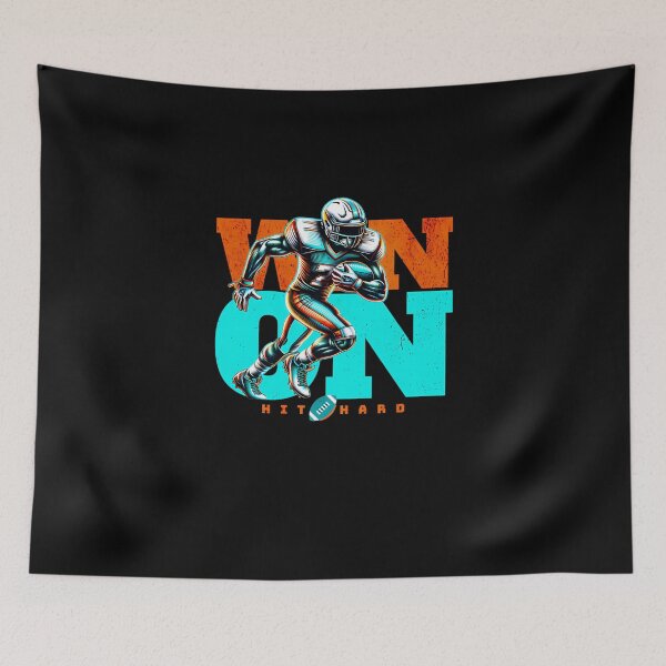 Item preview, Football Player American Football Boys Kids Men Win On Hit Hard designed and sold by RocketBuster.