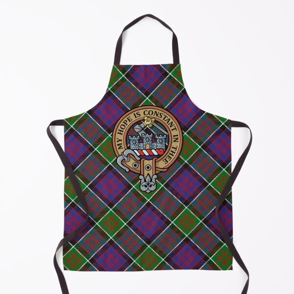 Item preview, Clan MacDonald of Clanranald Crest over Tartan designed and sold by sifis.