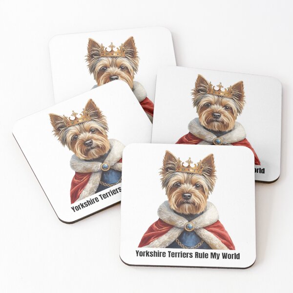 Item preview, Yorkshire Terrier Dog Dressed as a King designed and sold by Soulstar Designs.