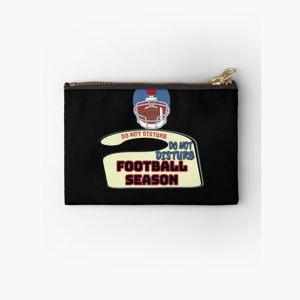 Item preview, Football Season Don'T Disturb Door Sign Helmet And Pigskin designed and sold by RocketBuster.
