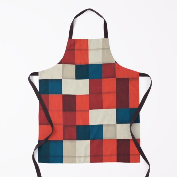 Item preview, Modern Patriotic Red White Blue Grid designed and sold by OldGloryForge.