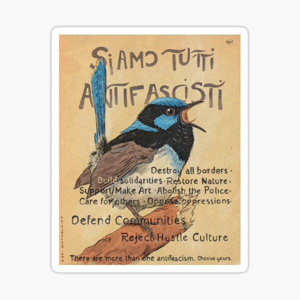 Siamo Tutti Antifascisti Sticker