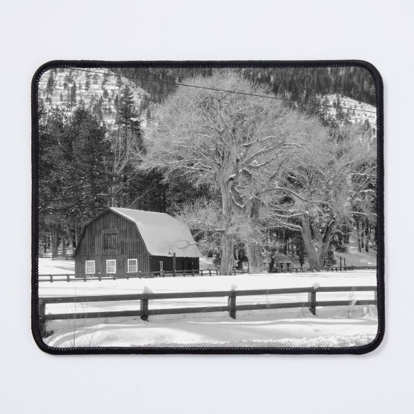 Item preview, Barn in Snow designed and sold by Robert Ball.