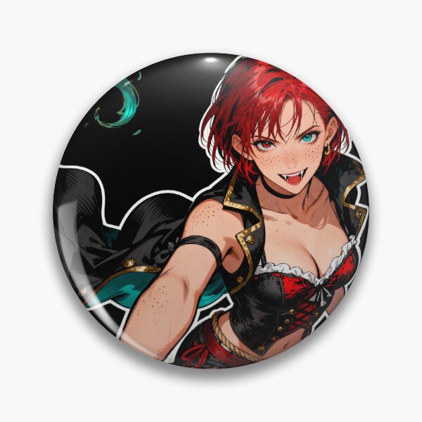 Item preview, Sexy anime pirate siren saint saint of sin sea witch privateer queen designed and sold by DarkMedieval.