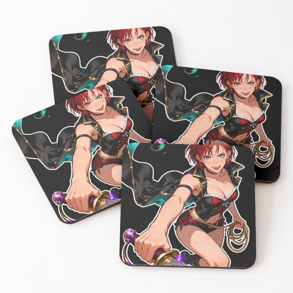 Item preview, Sexy anime pirate siren saint saint of sin sea witch privateer queen designed and sold by DarkMedieval.