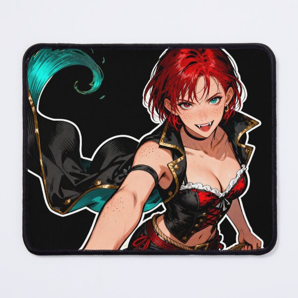 Item preview, Sexy anime pirate siren saint saint of sin sea witch privateer queen designed and sold by DarkMedieval.