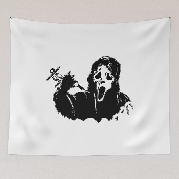 Item preview, ghostface tattoo artist designed and sold by Luistas.